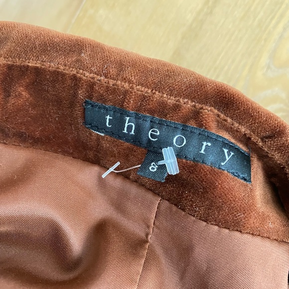 Theory Fitted Velvet Blazer - Picture 3 of 3